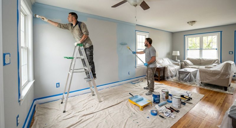 Interior Wall Painting in Wilmington, NC