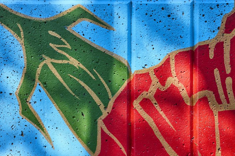 A mural allows you to express your personality, style, or brand through custom designs